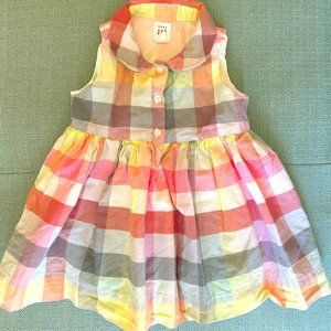 Baby Gap Fit and Flair Gingham Dress